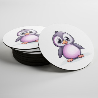 Coasters Cartoon Penguin