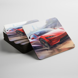 Coasters Tesla Roadster 2023