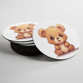 Coasters Cartoon Bear