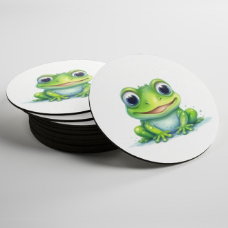 Coasters Cartoon Frog