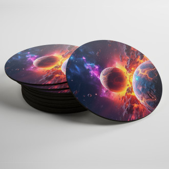 Coasters Exploding planets