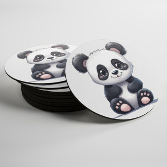 Coasters Cartoon Panda