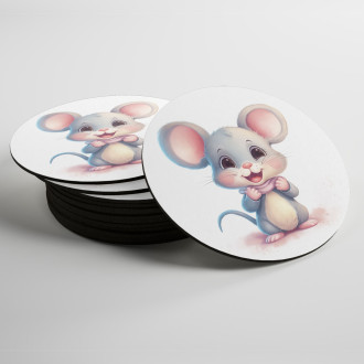 Coasters Cartoon Mouse