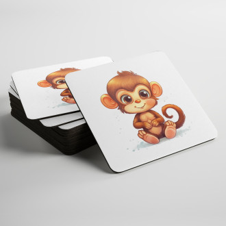 Coasters Cartoon Monkey