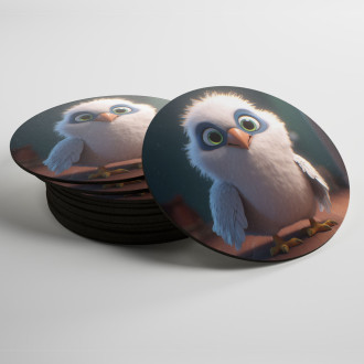 Coasters Cute animated eagle 1