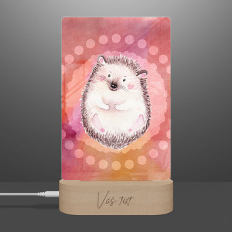 Baby lamp Hedgehog in bubbles