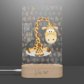 Baby lamp Sitting Giraffe