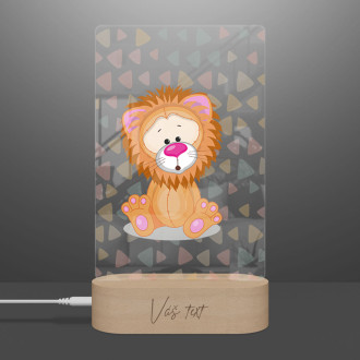 Baby lamp Sitting Lion