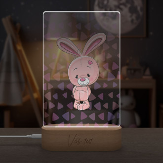 Baby lamp Pink Bunny