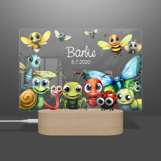Baby lamp Insect friends 3