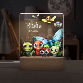 Baby lamp Insect friends 2