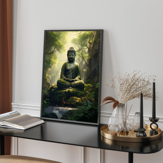 buddha in the forest