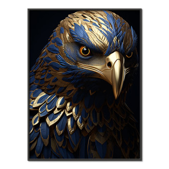 black and gold eagle