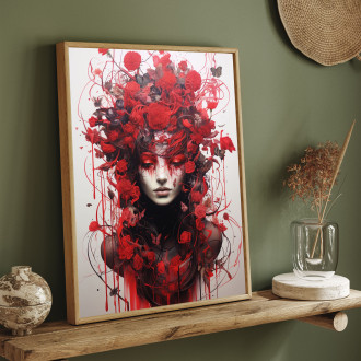 woman floral surrealism 2