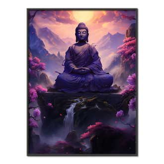 buddha in mountains
