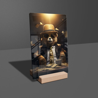 Acrylic glass bear with cache-gigapixel-standard-scale-6