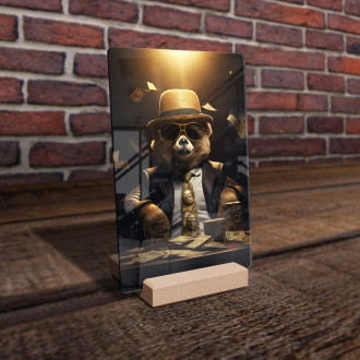 Acrylic glass bear with cache-gigapixel-standard-scale-6