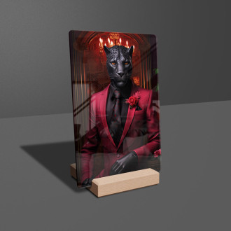 Acrylic glass black panther in red suit-gigapixel-standard-scale-6