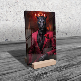 Acrylic glass black panther in red suit-gigapixel-standard-scale-6