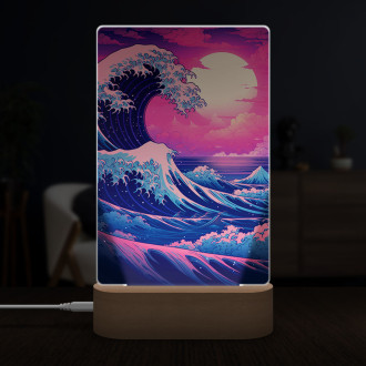Lamp great wave