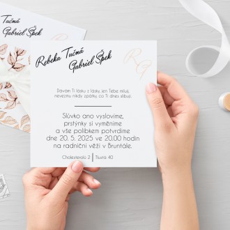 Wedding invitation FO20006