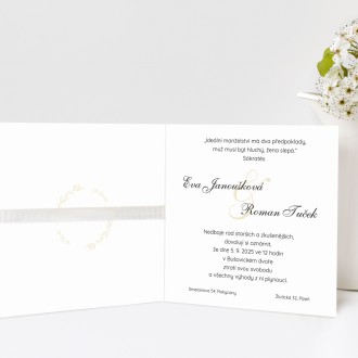 Wedding invitation FO20016