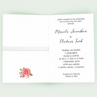 Wedding invitation FO20037