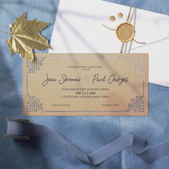 Wedding invitation L2145