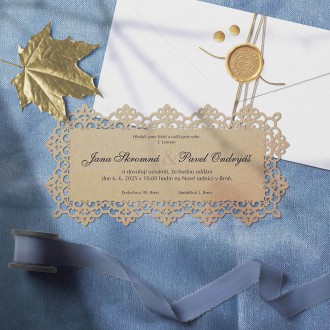 Wedding invitation L2156
