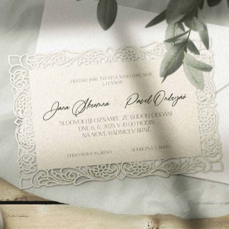 Wedding invitation L2162