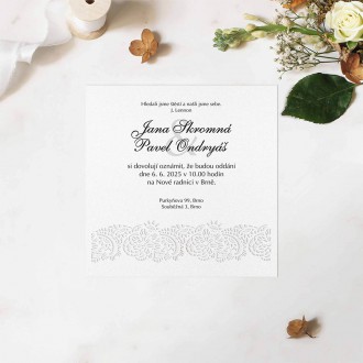 Wedding invitation L2169
