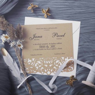 Wedding invitation L2182