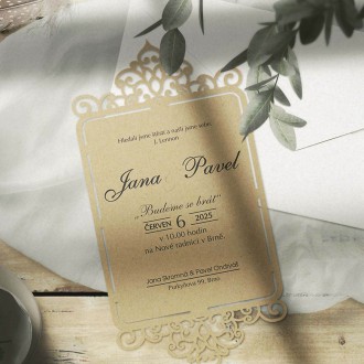Wedding invitation L2189