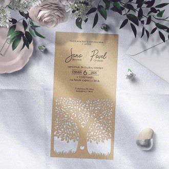 Wedding invitation L2191