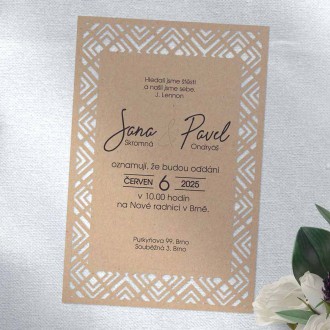 Wedding invitation L2222