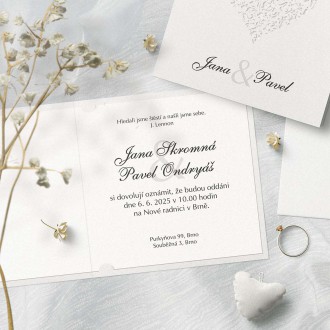 Wedding invitation L2120ot