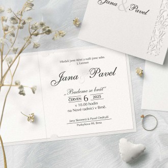 Wedding invitation L2174ot