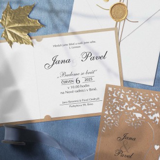 Wedding invitation L2187ot