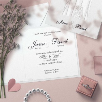 Wedding invitation L2216ot