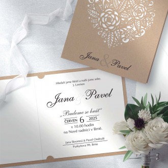 Wedding invitation L2225ot