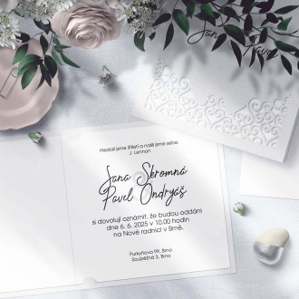 Wedding invitation L2140ot