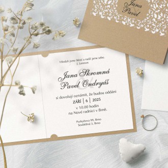 Wedding invitation L2154ot