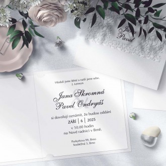 Wedding invitation L2154ot