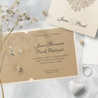 Wedding invitation L2183ot