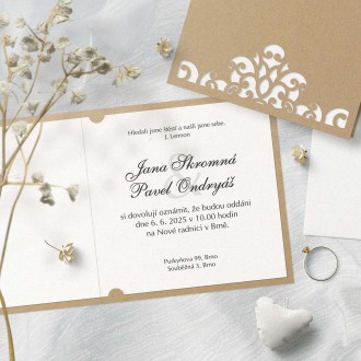 Wedding invitation L2189ot