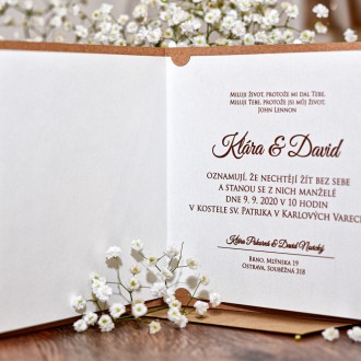 Wedding invitation L3018