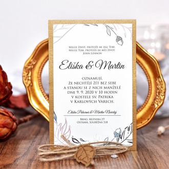 Wedding invitation L3024
