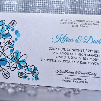Wedding invitation L3021