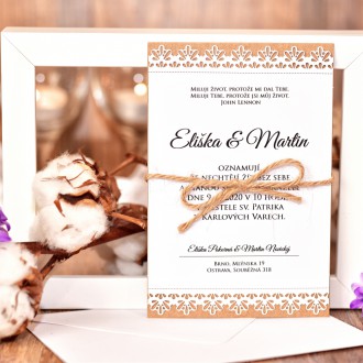 Wedding invitation L3045