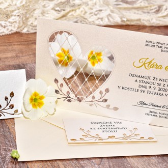 Wedding invitation L3046